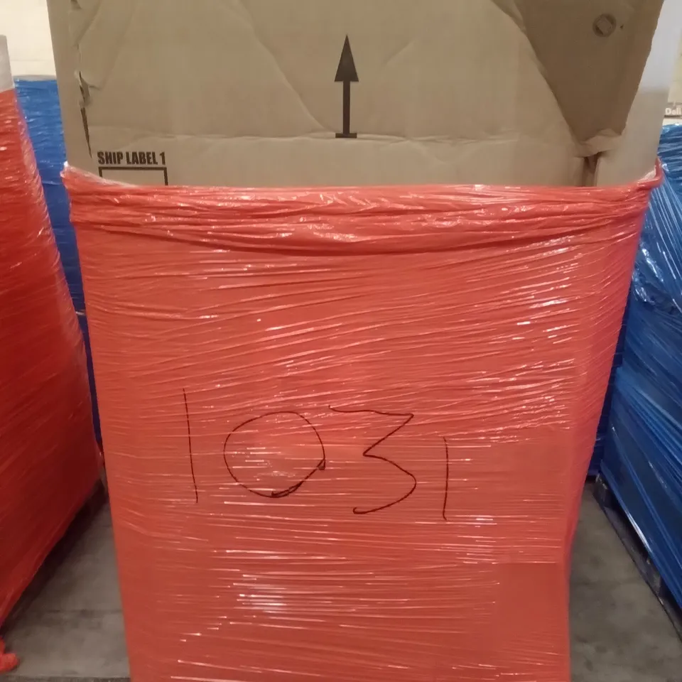 PALLET OF ASSORTED ITEMS INCLUDING NORTHCLAN ICE MAKER, OXYGEN CONCENTRATOR, BLADELESS PURIFIER & HEATER FAN, 61 KEY BANDSTAND, SUPERDRIVE DRIVING GAME CONTROLS, CB SKY KIDS GUITAR 