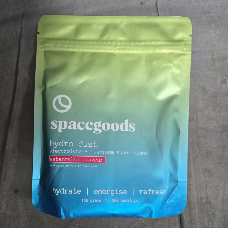 SPACEGOODS HYDRO DUST ELECTROLYTE + MUSHROOM SUPER BLEND – WATERMELON FLAVOUR 