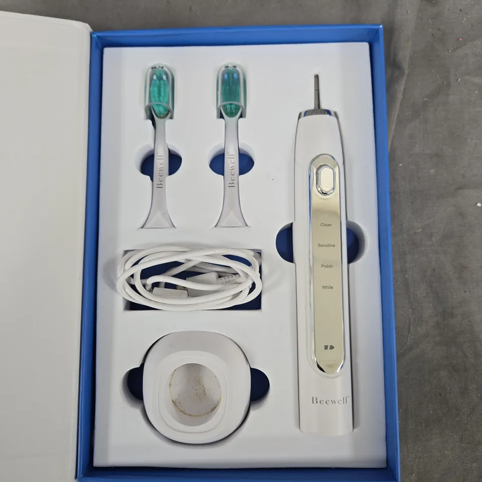 BEEWELL ELECTRIC SONIC 4-IN-1 LIGHT THERAPY ELECTRIC TOOTHBRUSH