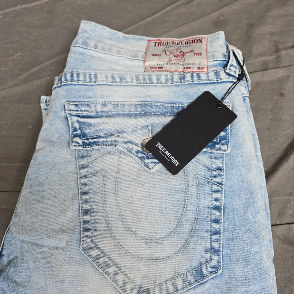TRUE RELIGION BOBBY PUFF PRINT PANTS - SIZE W33