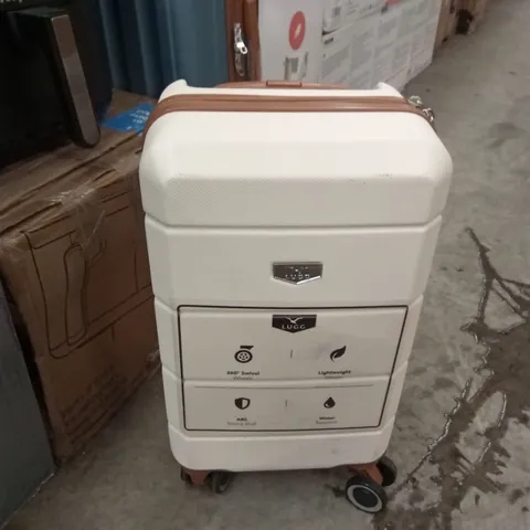 SMALL CABIN CSAE CREAM & BROWN