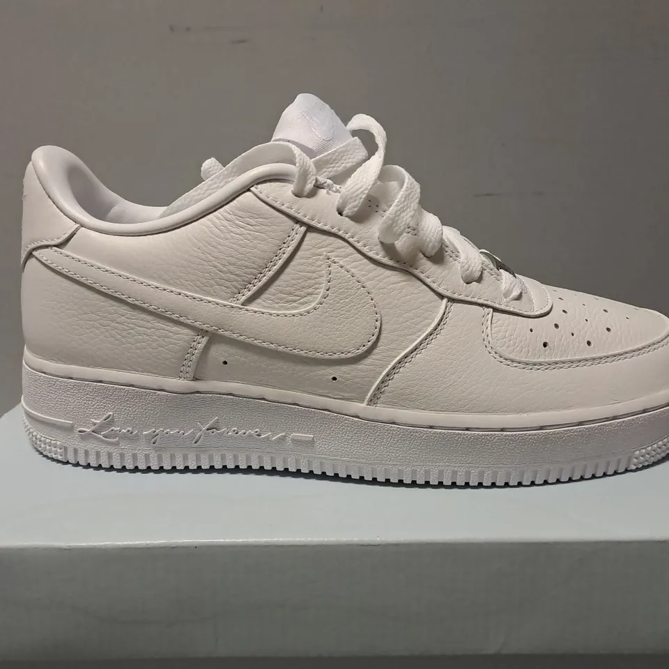 BOXED NIKE AIR FORCE 1 X NOCTA LOVE YOU FOREVER - UK 6 