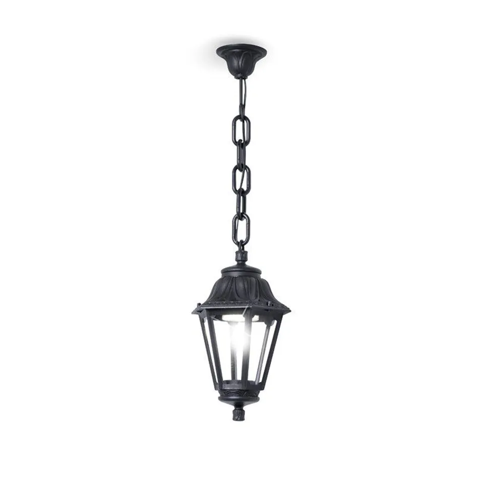 WOOTTON I LIGHT OUTDOOR HANGING LANTERN FIXTURE