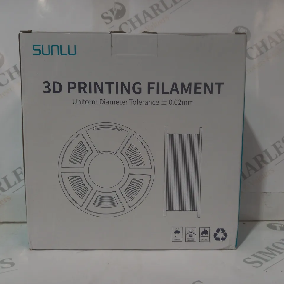 BOXED SUNLU 3D PRINTING FILAMENT IN BLUE