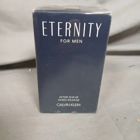 BOXED AND SEALED CALVIN KLEIN ETERNITY FOR MEN AFTER SHAVE 100ML