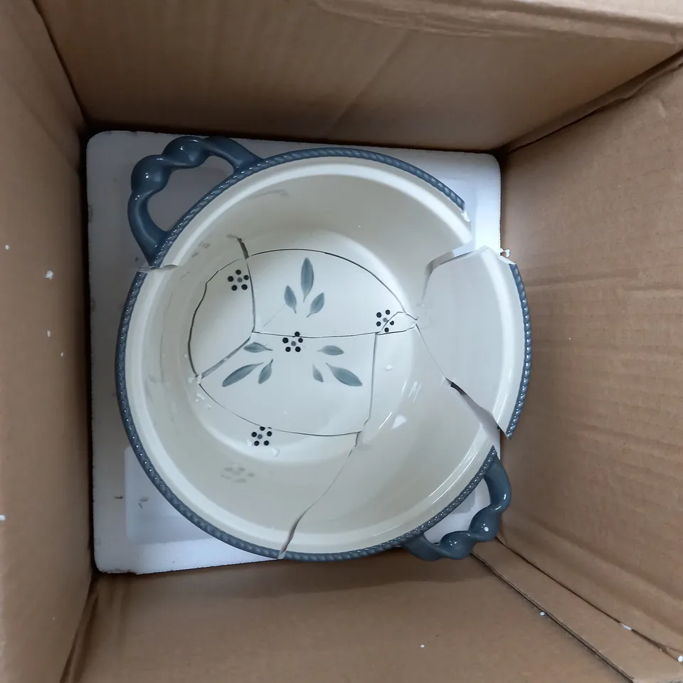 TEMP-TATIONS CERAMIC ROUND CASSEROLE BAKER SET 