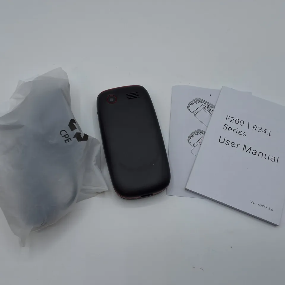 USHINING F200 FOLDING MOBILE IN BLACK - R341C-UK-WD