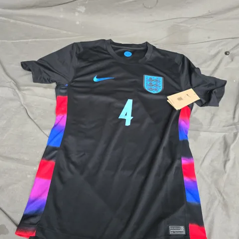 ENGLAND NATIONAL TEAM NIKE AWAY STADIUM SHIRT 2025 – WALSH #4 (SIZE S)