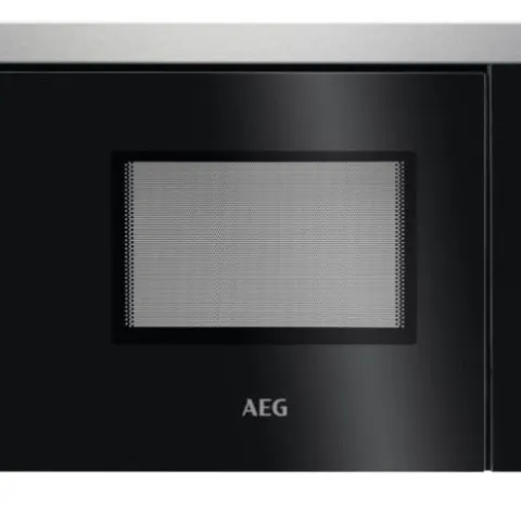 AEG BUILT-IN 17L MICROWAVE MBB1756SEM BLACK/STAINLESS STEEL