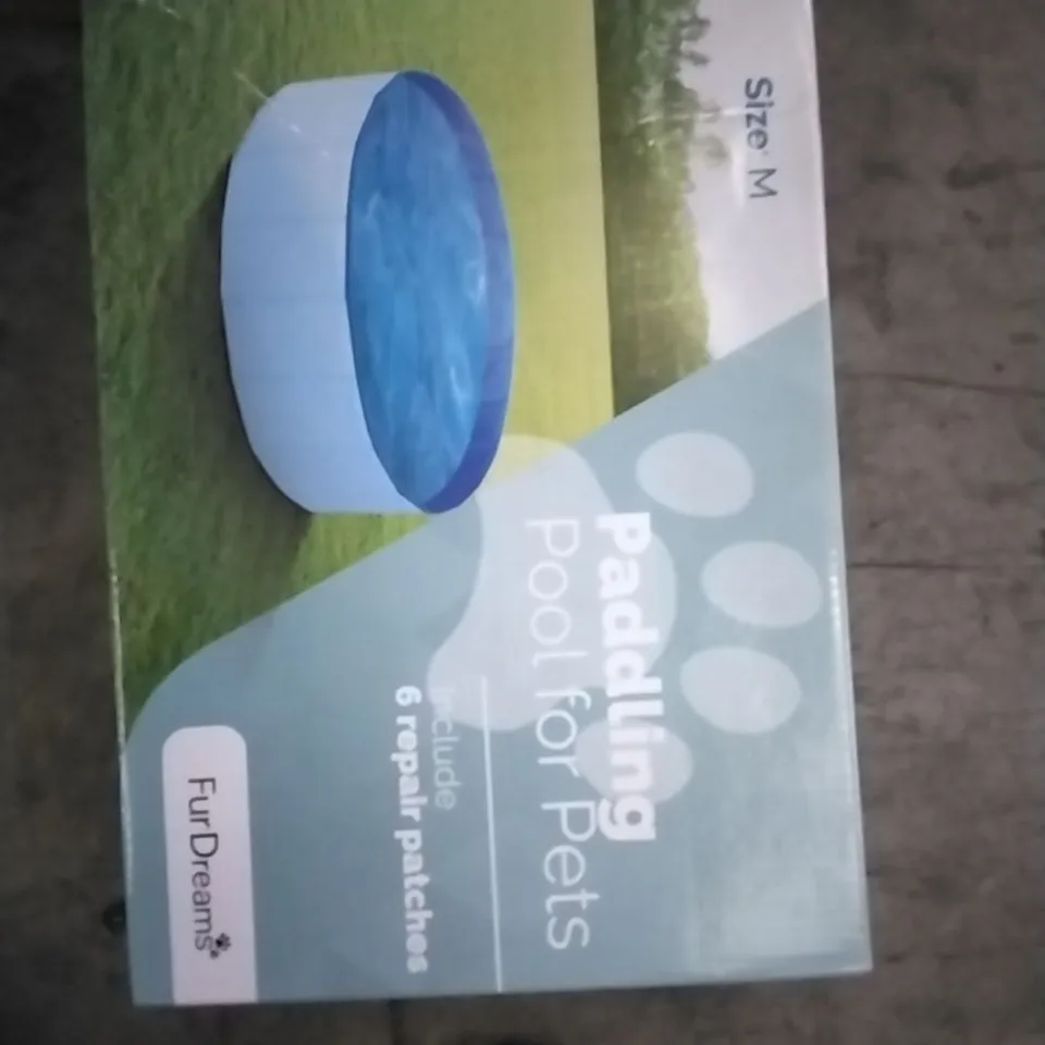 BOXED FURDREAMS PADDLING POOL FOR PETS 