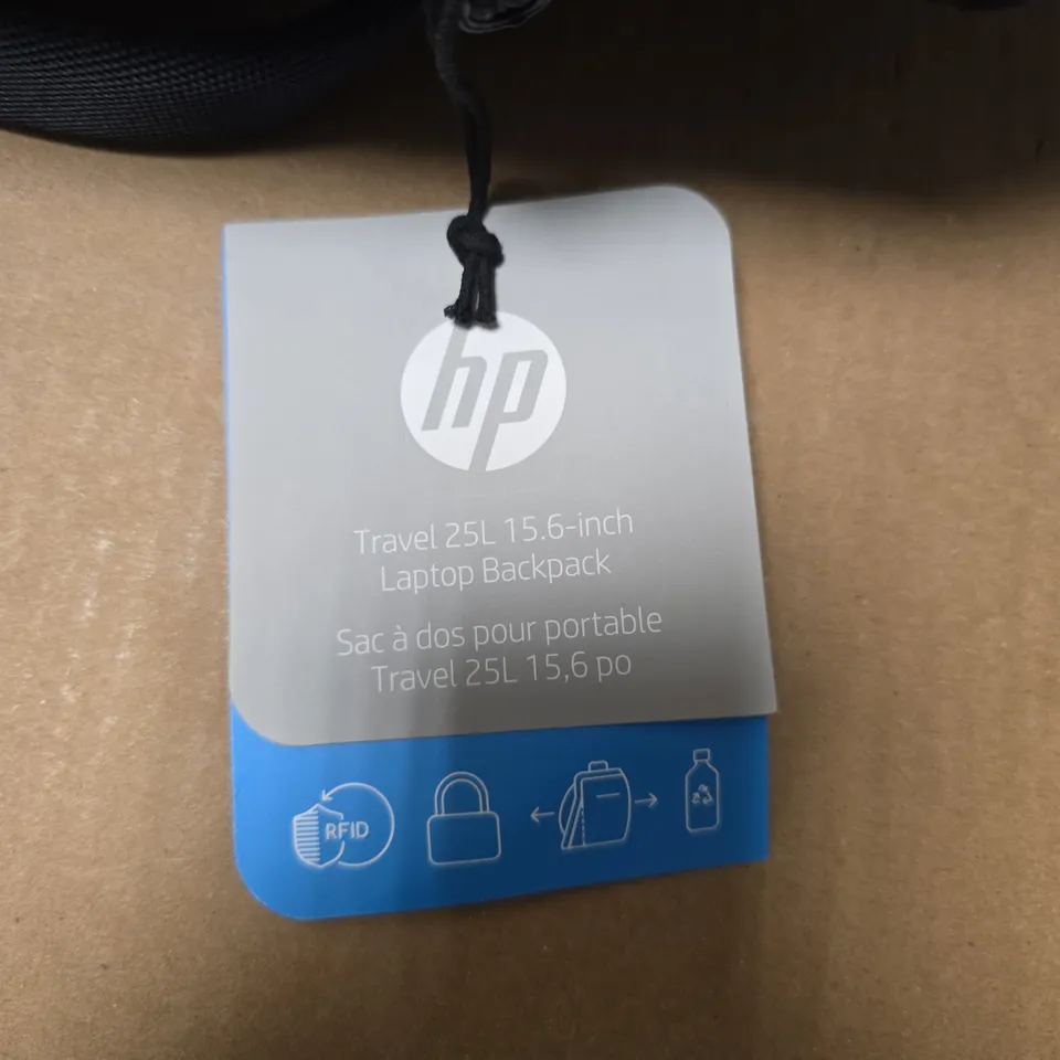 HP TRAVEL 25L LAPTOP BACKPACK – NAVY, 15.6-INCH