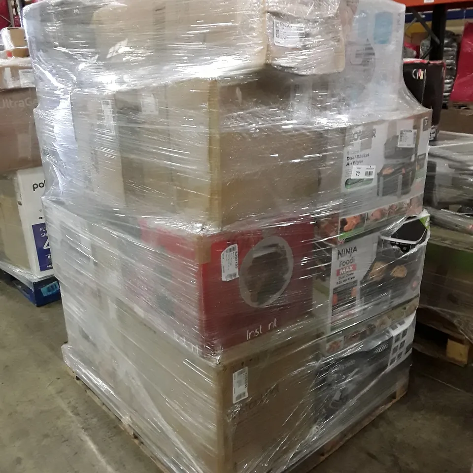 PALLET OF APPROXIMATELY 32 UNPROCESSED RAW RETURN HOUSEHOLD AND ELECTRICAL GOODS TO INCLUDE;