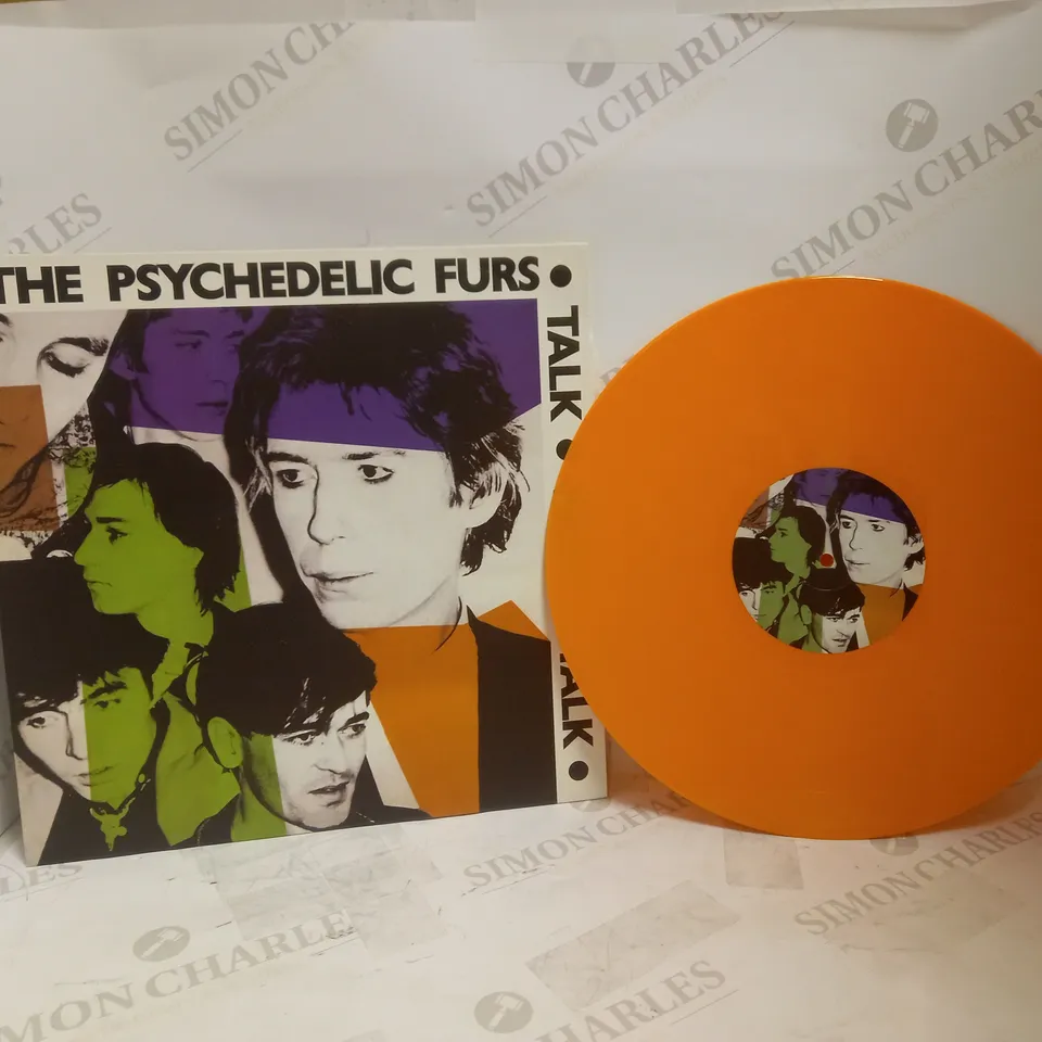 PSYCHEDELIC FURS TALK TALK TALK ORANGE VINYL ALBUM