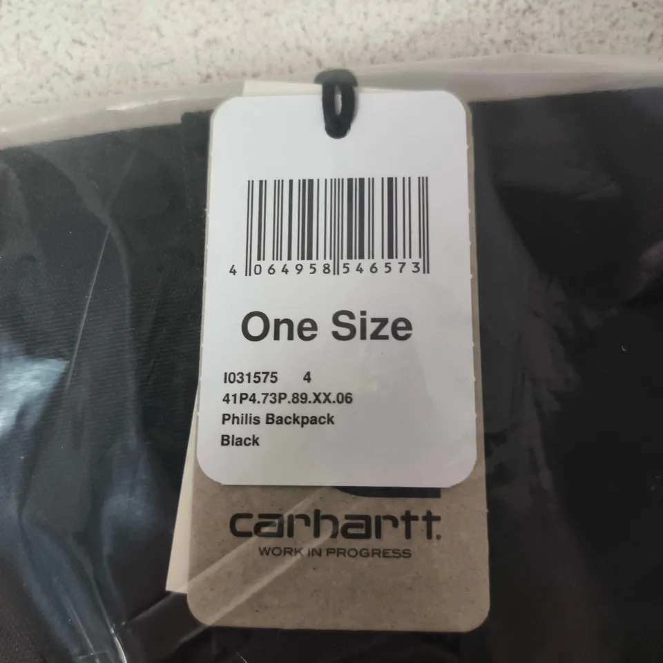 CARHARTT WIP PHILLIS BACKPACK – BLACK, ONE SIZE