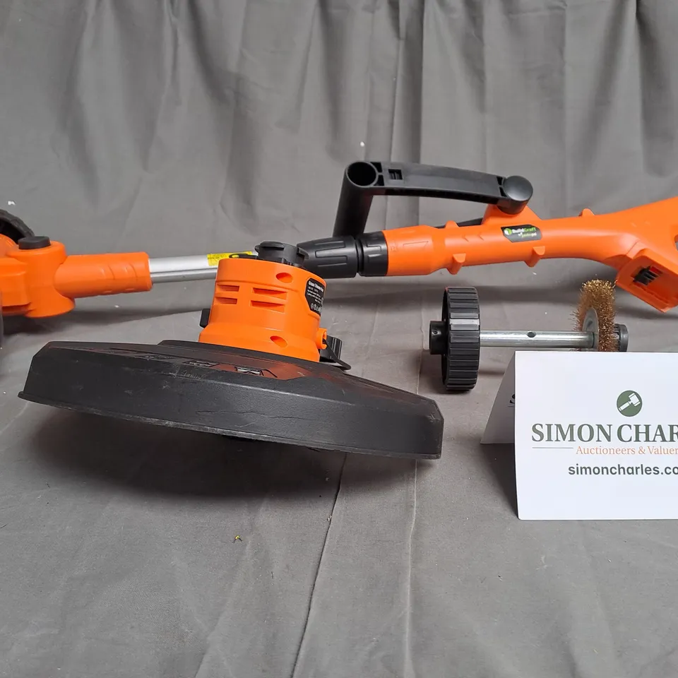YARD FORCE 40V CORDLESS GRASS TRIMMER WITH 30CM CUTTING WIDTH - COLLECTION ONLY