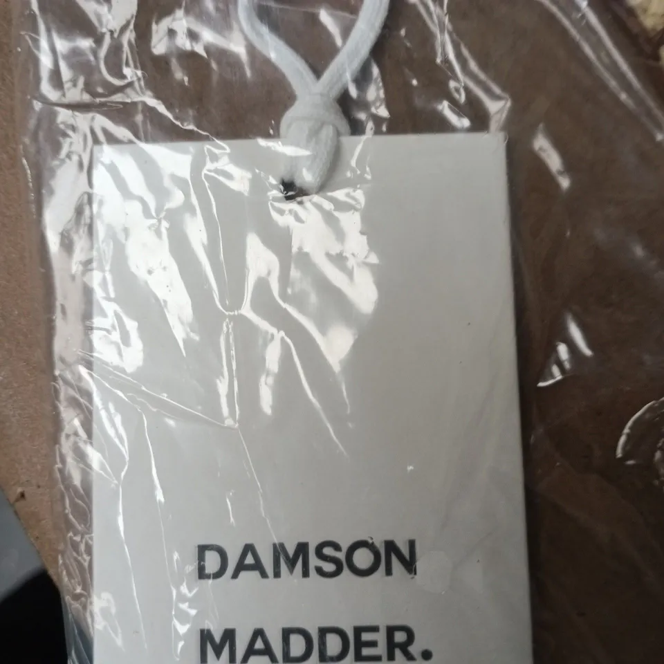DAMSON MADDER RAFFIA VISOR – NATURAL (OS)