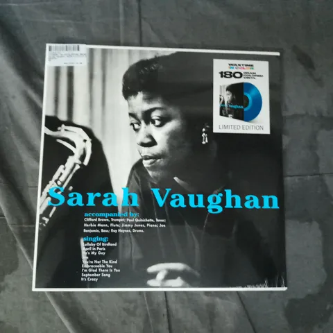 SARAH VAUGHAN WITH CLIFFORD BROWN VINYL