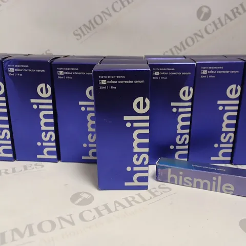 APPROXIMATELY 16 ASSORTED HEALTH AND BEAUTY PRODUCTS INCLUDING HISMILE COLOUR CORRECTOR SERUM