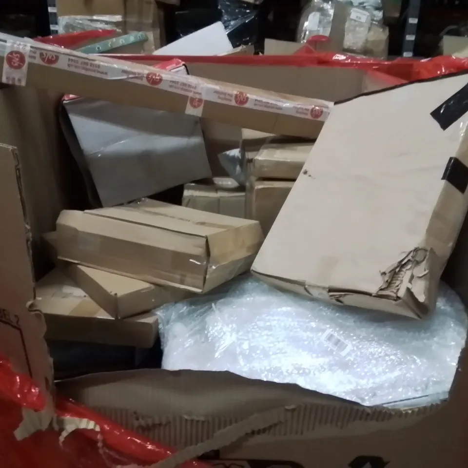 PALLET OF ASSORTED HOUSEHOLD GOODS AND PRODUCTS TO INCLUDE;KNITTING MACHINE,DANCE MAT GAME,CUTTING BOARD