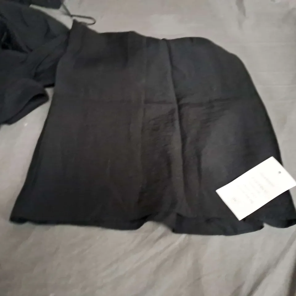 NOBODYS CHILD TESS BLACK JUMPSUIT - UK 10