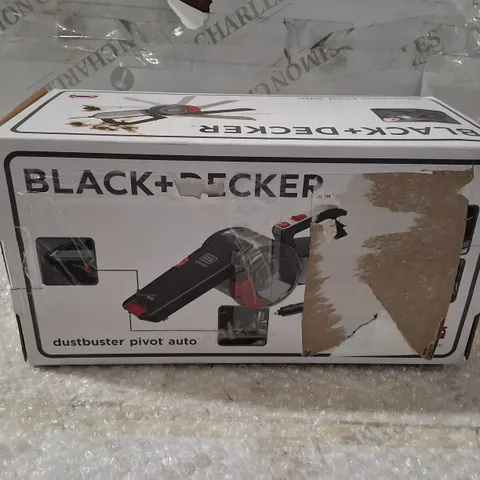 BOXED BLACK+DECKER DUSTBUSTER PIVOT AUTO HANDHELD VACUUM 