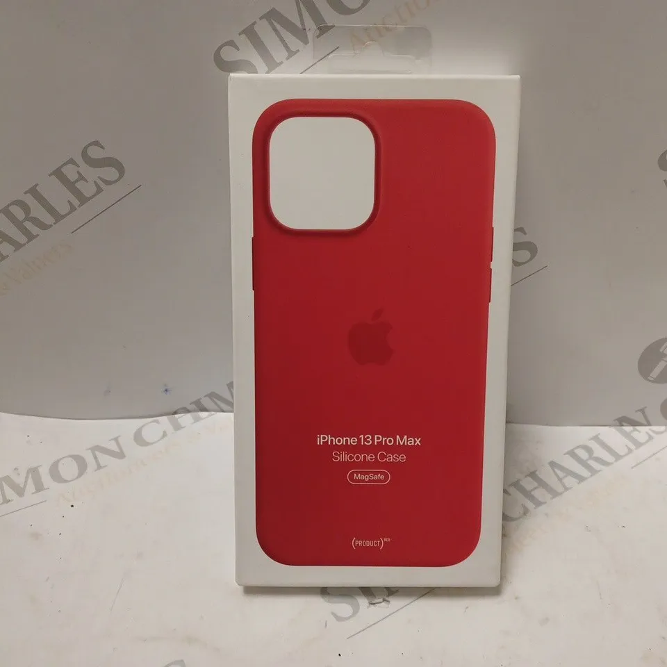BOXED OFFICIAL APPLE IPHONE 13PRO MAX SILICONE - MAGSAFE - RED