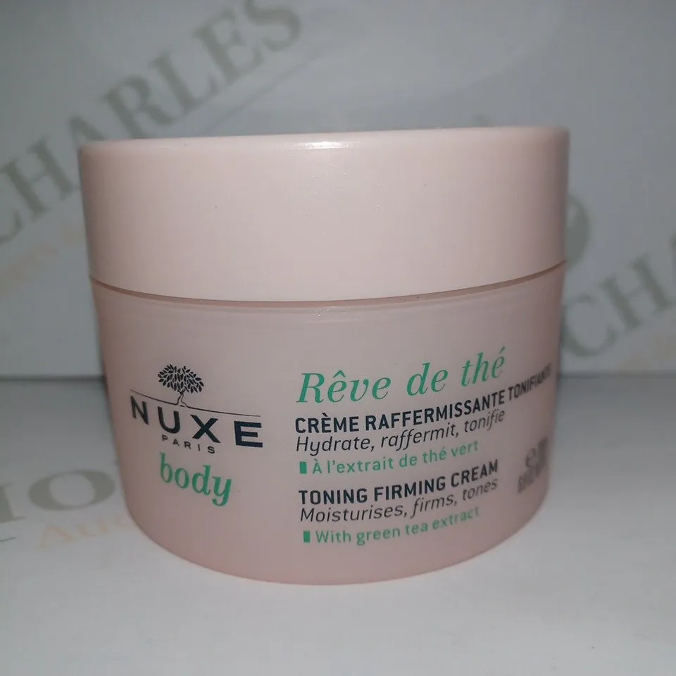 NUXE BODY RÊVE DE THÉ TONING FIRMING CREAM 200ML 