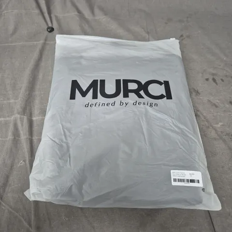MURCI DRESS – BLACK POLY BLEND, FOLD-OVER ULTRA MINI, UK SIZE 14