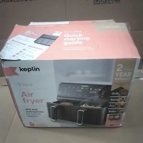 BOXED KEPLIN 9 LITRE AIR FRYER