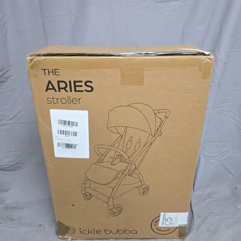 BOXED ICKLE BUBBA ARIES MAX AUTOFOLD STROLLER - BLACK