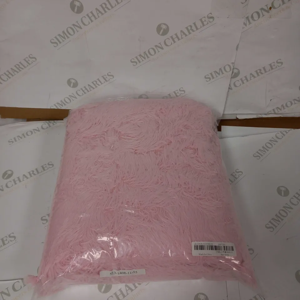 PINK FLUFFY CUSHION 