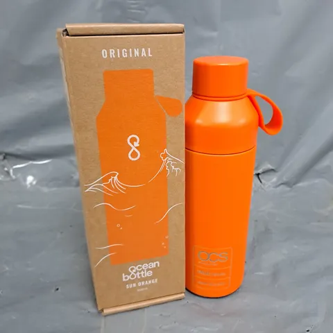 BOXED ORIGINAL OCEAN BOTTLE IN SUN ORANGE (500ML)