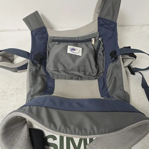 ERGO BABY CARRIER - GREY/NAVY