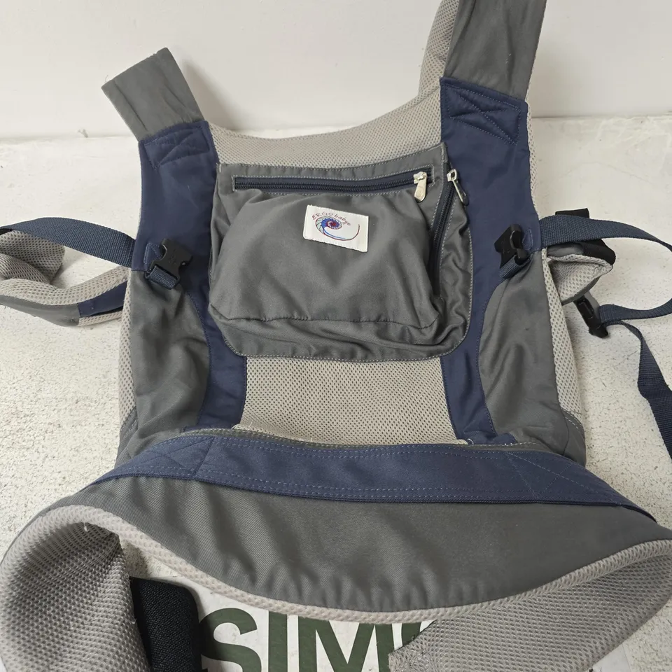 ERGO BABY CARRIER - GREY/NAVY