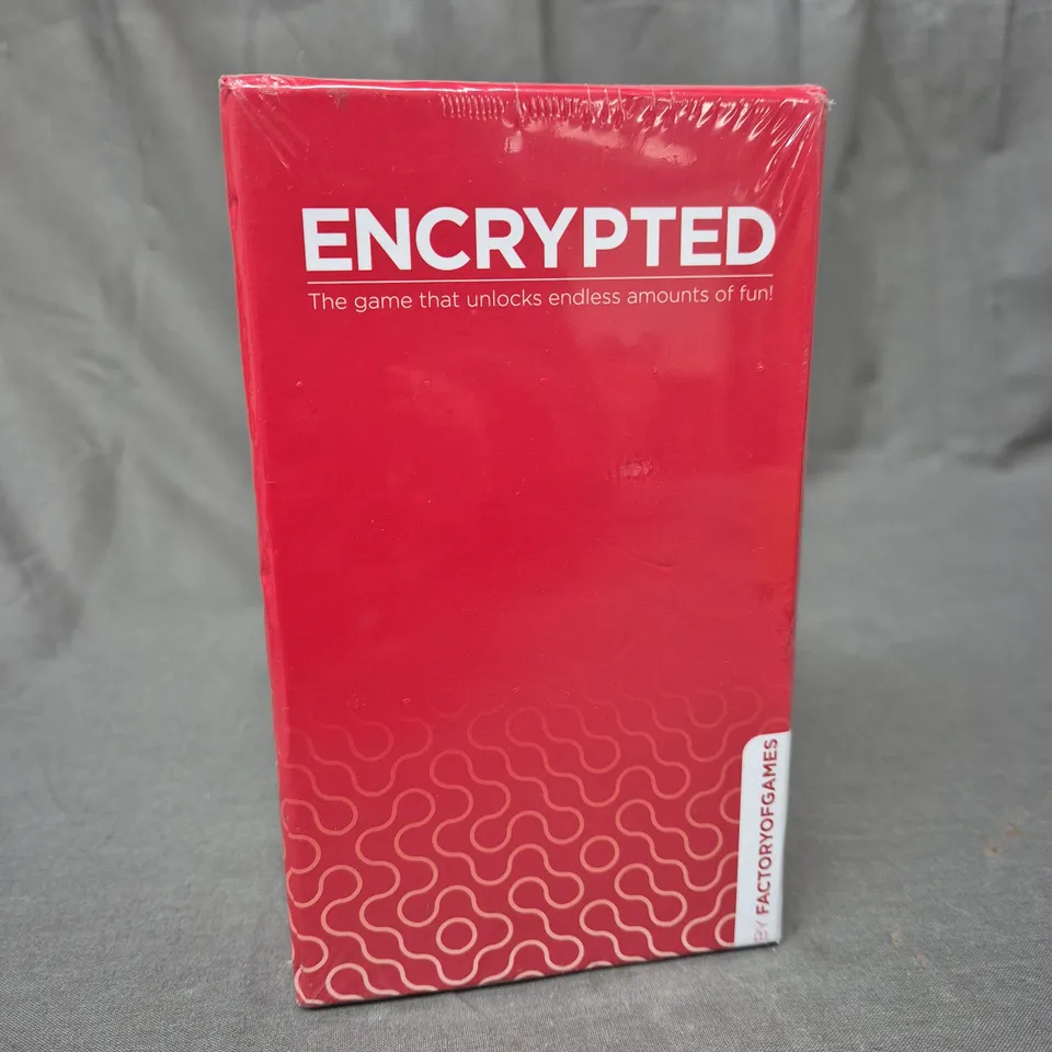 SEALED ENCRYPTED CARD GAME BY FACTORY OF GAMES 400 CARDS 1 HOURGLASS 