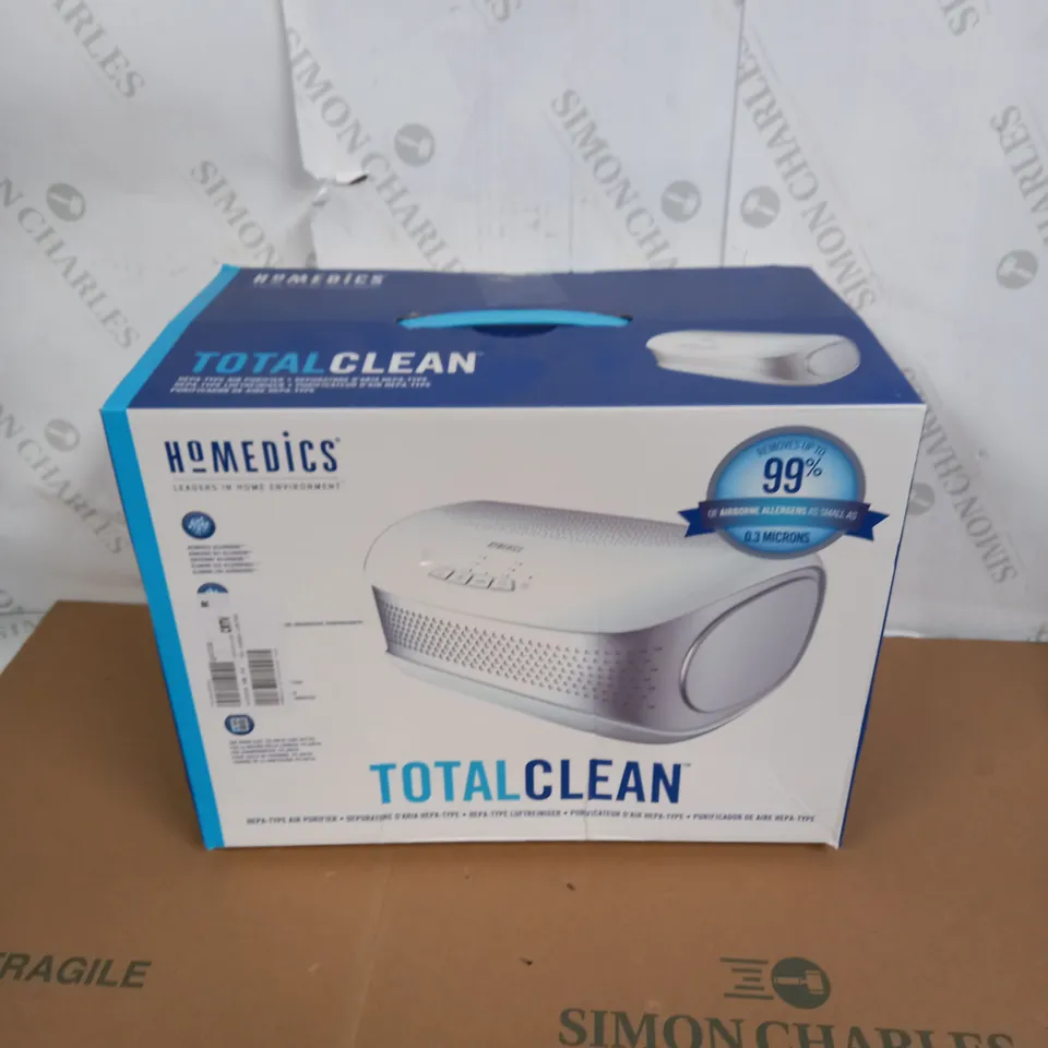 HOMEDICS TOTAL CLEAN HEPA-TYPE AIR PURIFIER