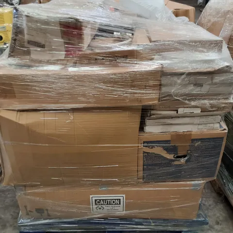 PALLET OF ASSORTED ITEMS TO INCLUDE EPSON LQ-680PRO PRINTER, TOILET SEATS AND FRANKIE BASIN MIXER