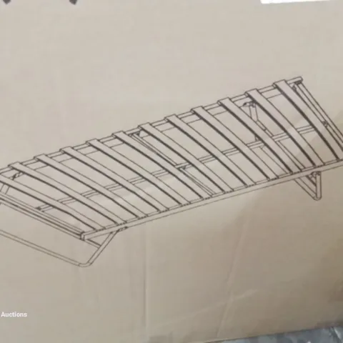 BOXED ORNATE 3' UNDER TRUNDLE BED - WHITE (1 BOX)