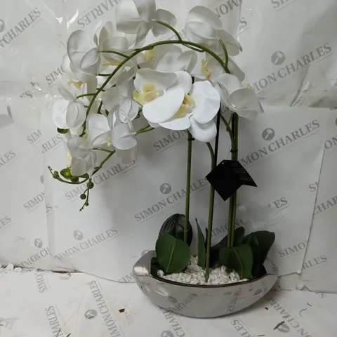 JM BY JULIEN MACDONALD 3 STEM REAL TOUCH FAUX ORCHID