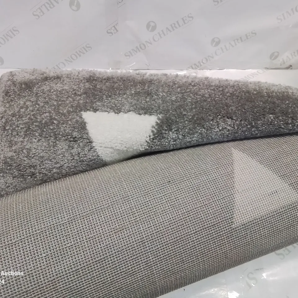 BRAND NEW PACO HOME GREY ELA RUG SIZE 160CM X 230CM