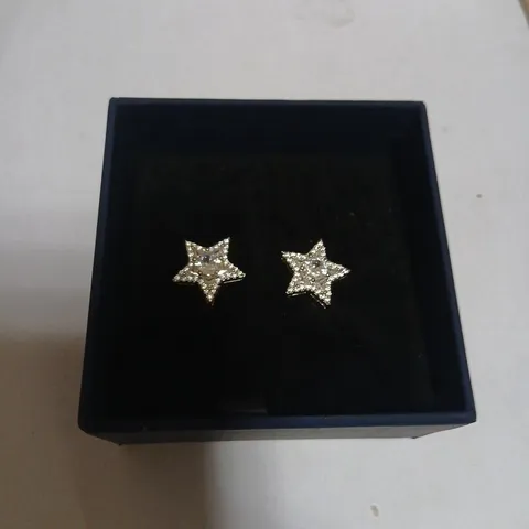 BUTLER & WILSON SPARKLING STAR EARRINGS 