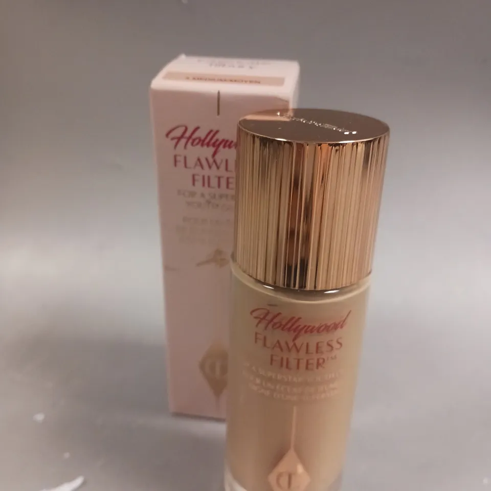 BOXED CHARLOTTE TILSBURY HOLLYWOOD FLAWLESS FILTER IN 4 MEDIUM 30ML
