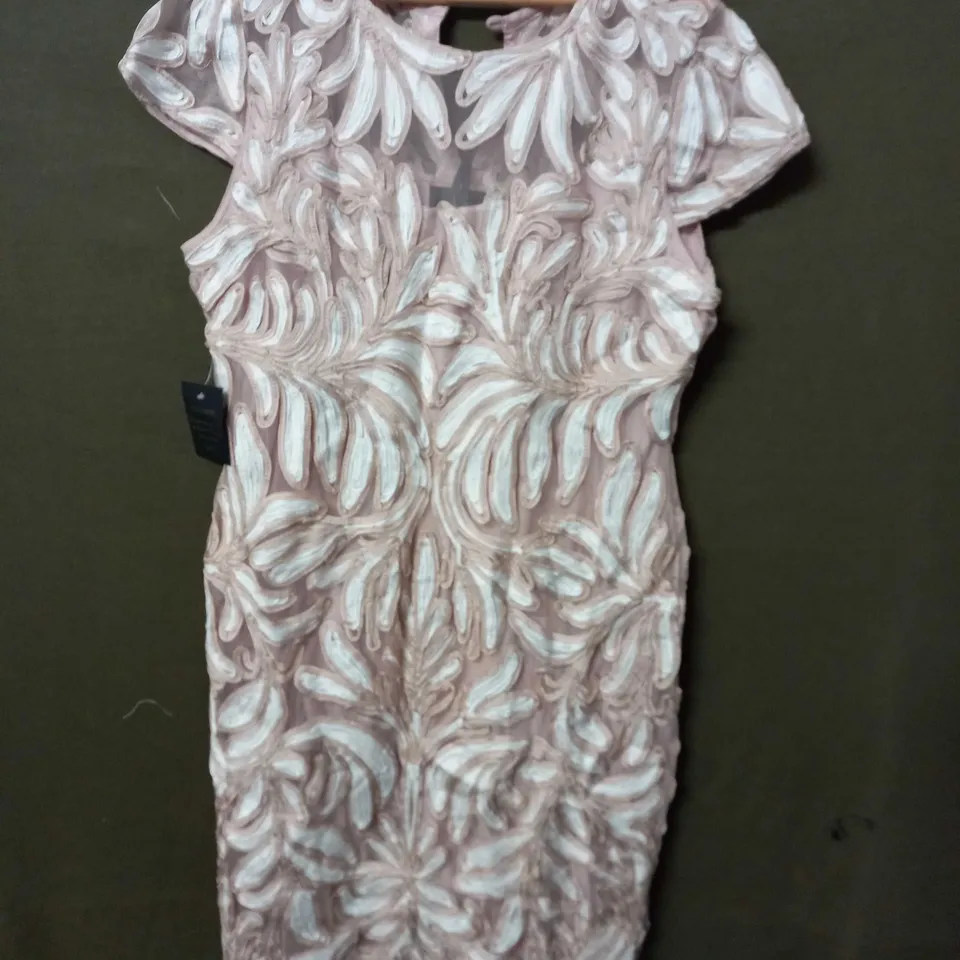 PHASE EIGHT ANASTASIA TAPEWORK IN ANTIQUE ROSE - UK 18