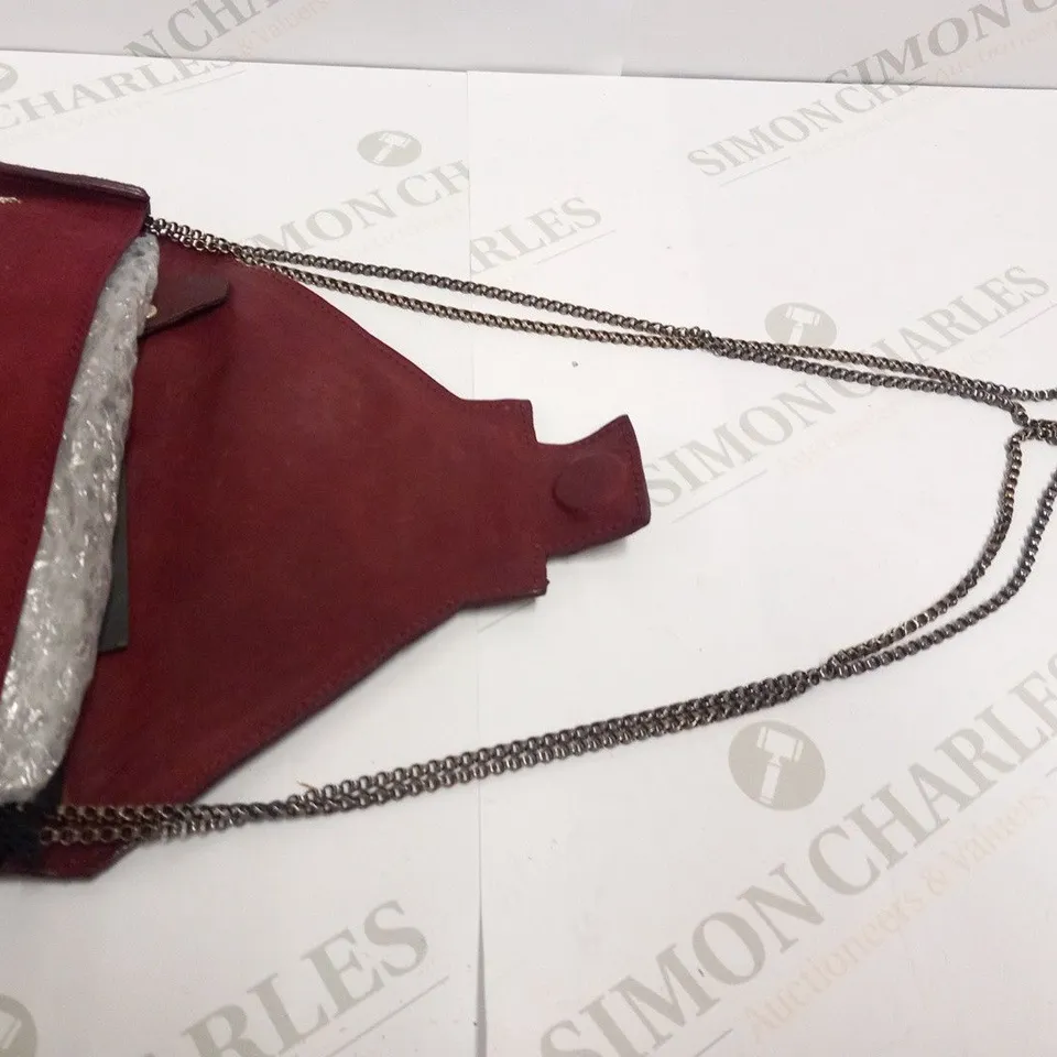 ISABEL MARANT BORDEAUX CLUTCH BAG