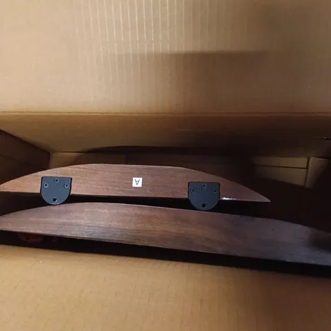 WALL MOUNTING SOLID WOOD SHELF