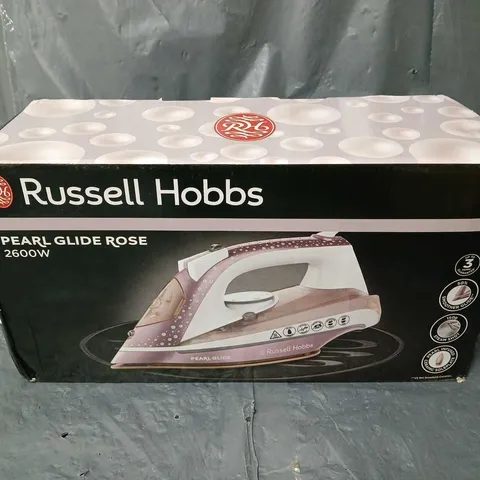 BOXED RUSSELL HOBBS PEARL GLIDE STEAM IRON - 23972