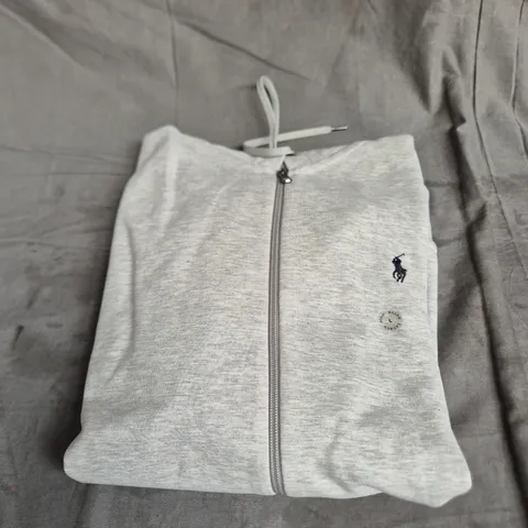 RALPH LAUREN CORE REPLEN ZIP UP JACKET IN GREY SIZE L