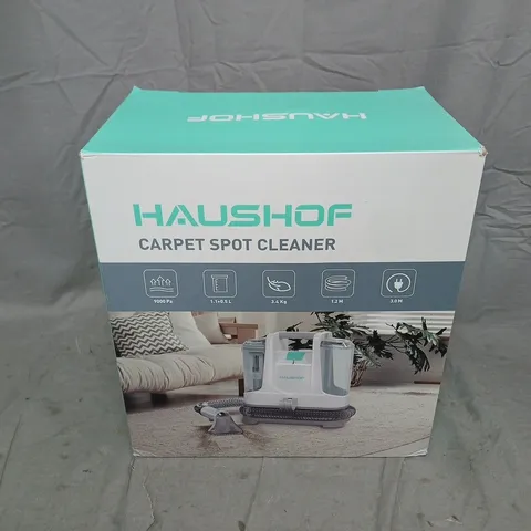 BOXED AND SEALED HAUSHOF CARPET SPOT CLEANER