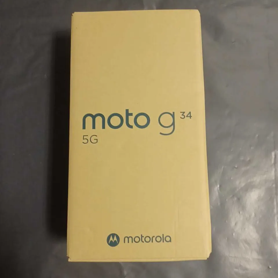 BOXED MOTOROLA MOTO G34 5G 4+128GB IN BLACK - XT2363-3