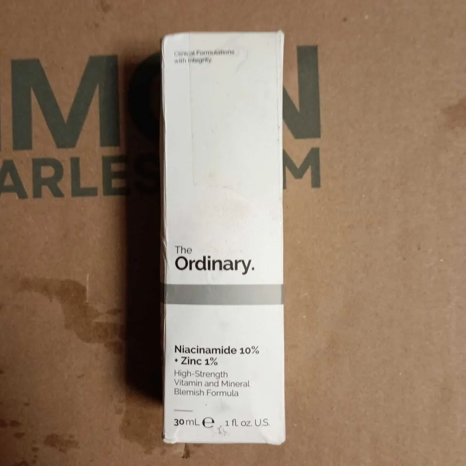 THE ORDINARY NIACINAMIDE 10% + ZINC 1% SERUM 30 ML – BOXED